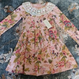 NWT Size 10 Floral Trish Scully Child Dress